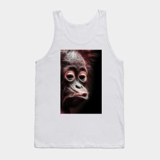 Funny Monkey Kiss Tank Top